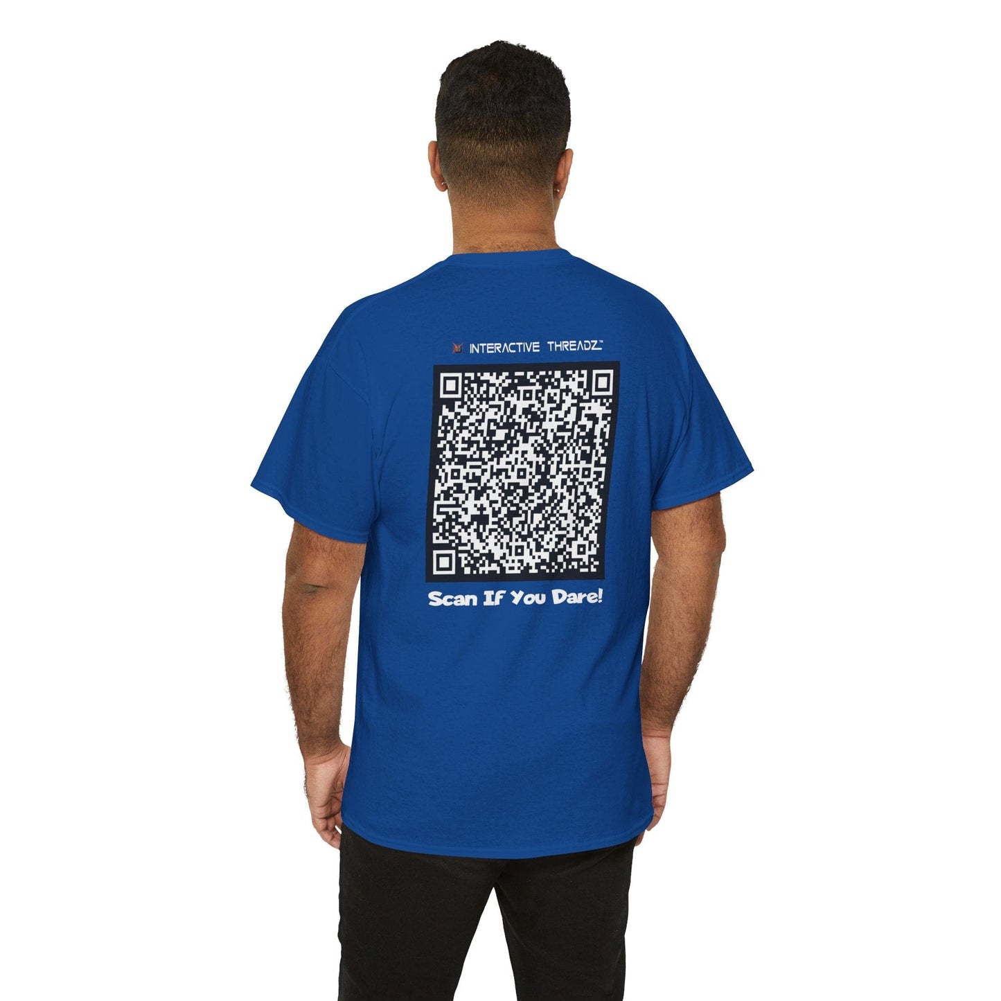 T-Shirt Royal / S Ladies Do You Like BBQ? - QR Code Shirt - Gildan 5000 Unisex T-shirt GiftsByJeff Gifts By Jeff Pittsburgh PA