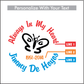 Car Decals Sacred Heart Full Color - Celebration Of Life Decal GiftsByJeff Gifts By Jeff Pittsburgh PA