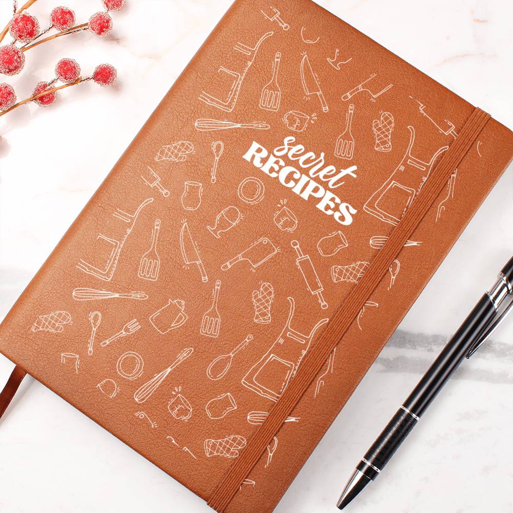 Jewelry Secret Recipes Leather Notebook GiftsByJeff Gifts By Jeff Pittsburgh PA