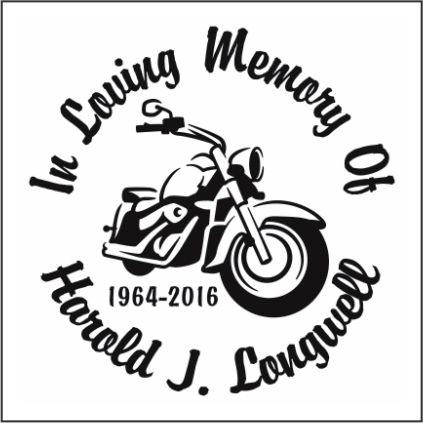 Car Decals Street Bike 3 - Celebration Of Life Decal GiftsByJeff Gifts By Jeff Pittsburgh PA