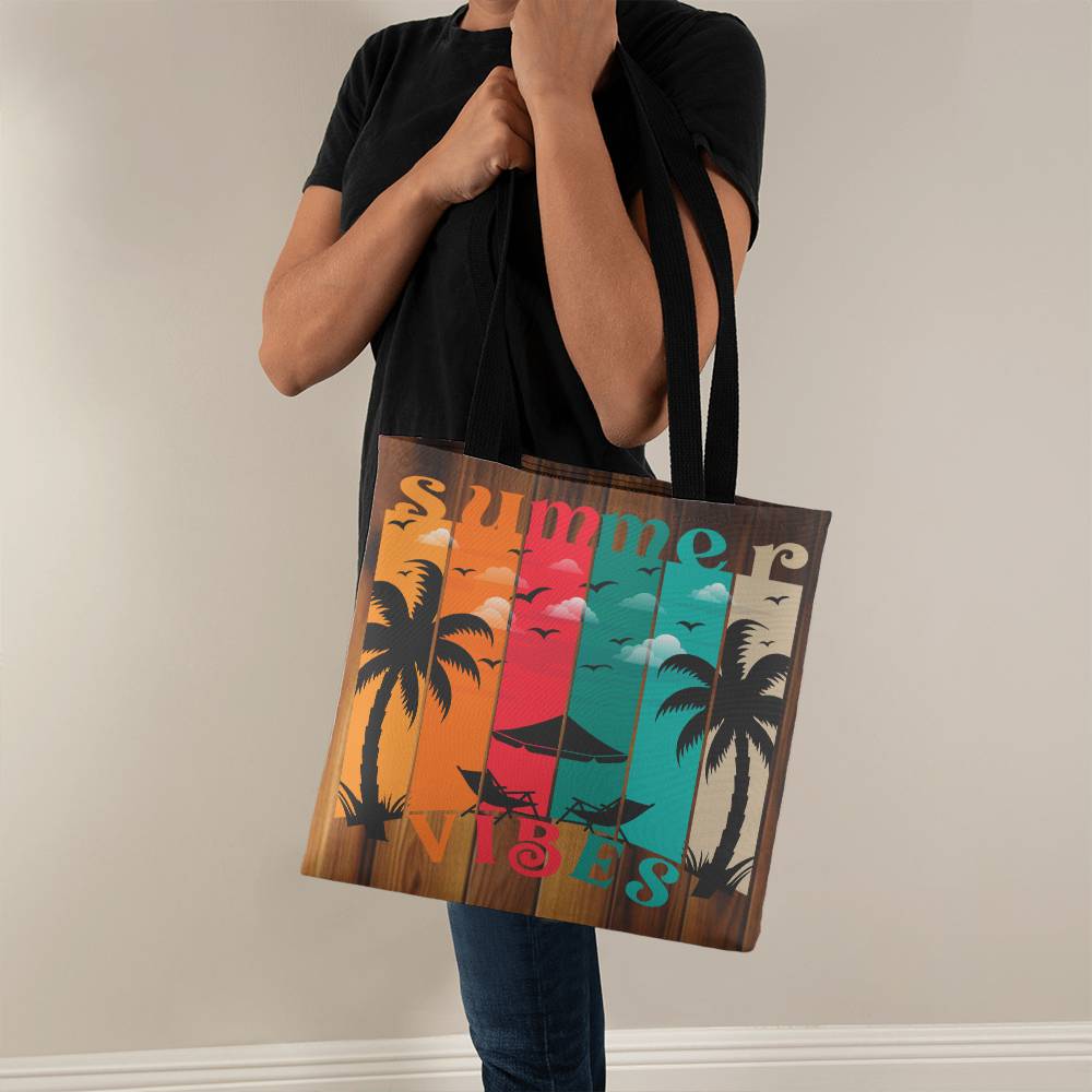 Jewelry Summer Vibes Wood Classic Tote Bag GiftsByJeff Gifts By Jeff Pittsburgh PA