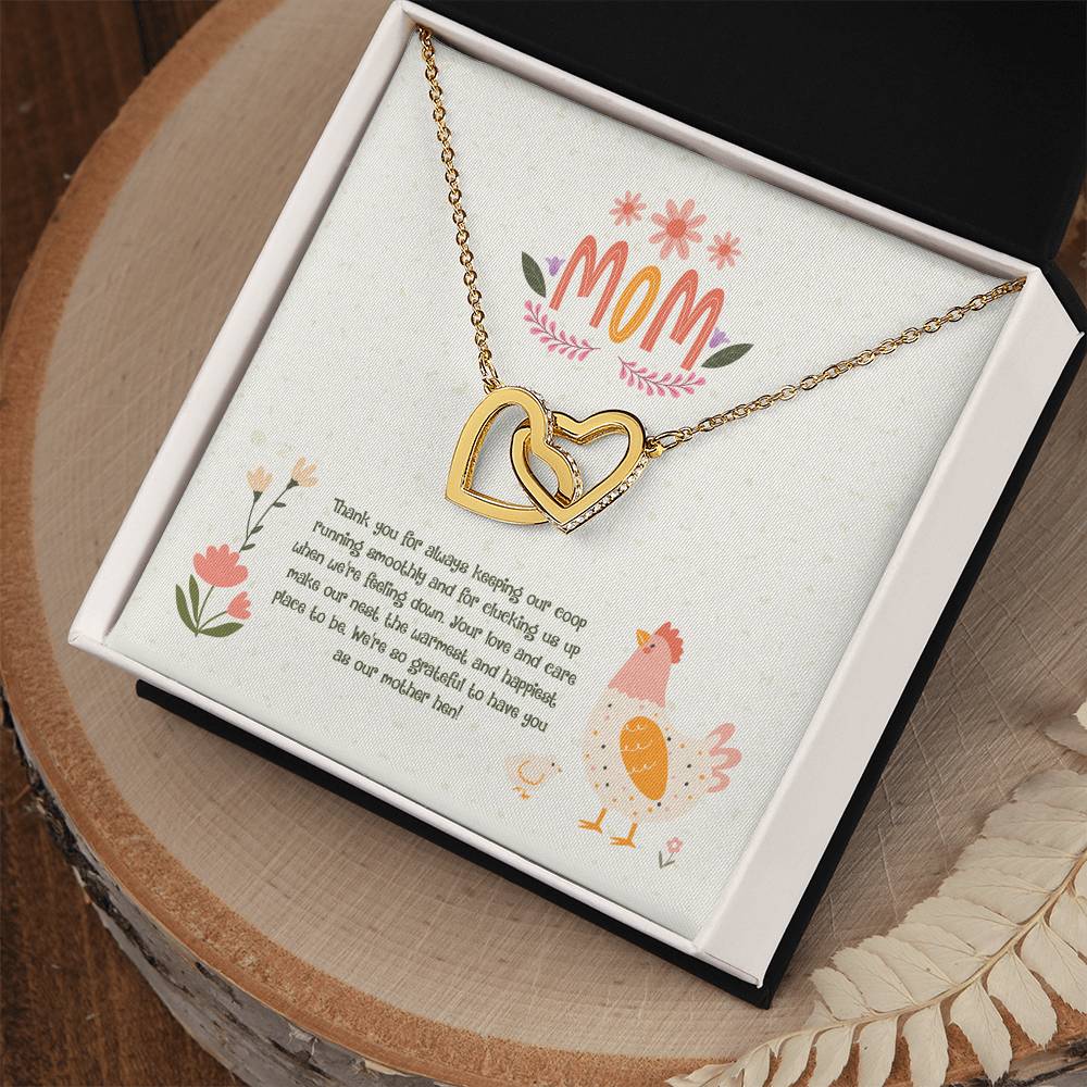 Jewelry Thank you for always keeping our coop running smoothly! Happy Mother's Day Interlocking Hearts Necklace GiftsByJeff Gifts By Jeff Pittsburgh PA