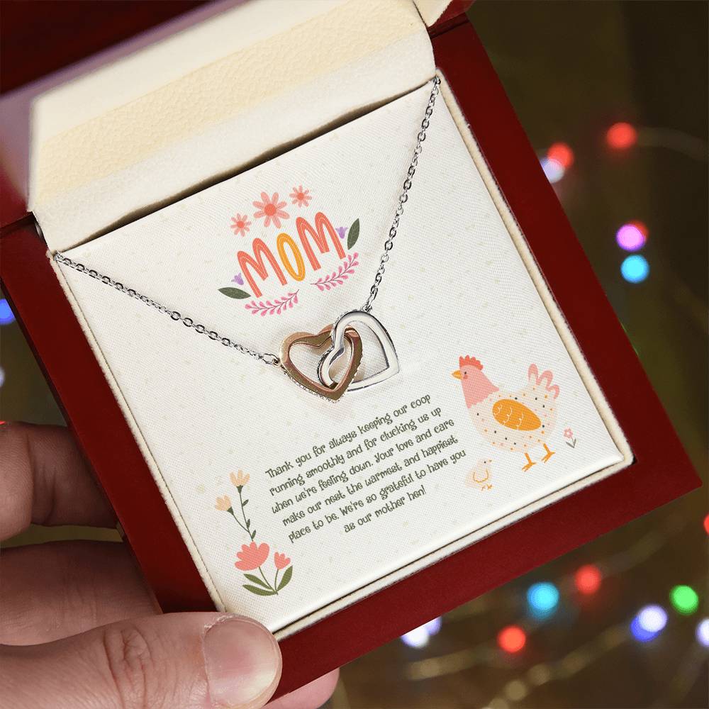 Jewelry Thank you for always keeping our coop running smoothly! Happy Mother's Day Interlocking Hearts Necklace GiftsByJeff Gifts By Jeff Pittsburgh PA