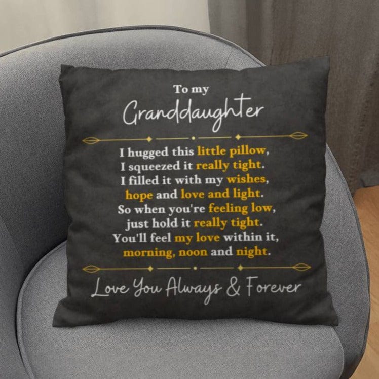 Jewelry The Perfect Pillow For Your Granddaughter - You'll Feel My Love Within It, Morning Noon And Night. GiftsByJeff Gifts By Jeff Pittsburgh PA