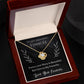 Jewelry To My Amazing Fiancée, Every Love Story Is Beautiful, But Ours Is My Favorite... Love You Forever - Beautiful Love Knot Necklace GiftsByJeff Gifts By Jeff Pittsburgh PA