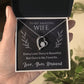 Jewelry To My Amazing Wife, Every Love Story Is Beautiful, But Ours Is My Favorite... Love, Your Husband - Dazzling Forever Love Necklace GiftsByJeff Gifts By Jeff Pittsburgh PA