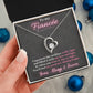 Jewelry To My Fiancée - I squeezed this necklace really tight, You'll feel my presence, shining bright. -  Forever Love Necklace GiftsByJeff Gifts By Jeff Pittsburgh PA