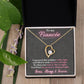 Jewelry To My Fiancée - I squeezed this necklace really tight, You'll feel my presence, shining bright. -  Forever Love Necklace GiftsByJeff Gifts By Jeff Pittsburgh PA