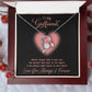 Jewelry To My Girlfriend, I Am Always Right There In Your Heart - Dazzling Forever Love Necklace GiftsByJeff Gifts By Jeff Pittsburgh PA