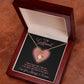 Jewelry To My Girlfriend, I Am Always Right There In Your Heart - Dazzling Forever Love Necklace GiftsByJeff Gifts By Jeff Pittsburgh PA