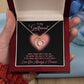 Jewelry To My Girlfriend, I Am Always Right There In Your Heart - Dazzling Forever Love Necklace GiftsByJeff Gifts By Jeff Pittsburgh PA