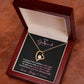 Jewelry To My Girlfriend - ISo when you wear it, day or night, You'll feel my presence, shining bright. - Forever Love Necklace GiftsByJeff Gifts By Jeff Pittsburgh PA