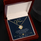 Jewelry To My Mom, A mother's tears can bring the world to its knees and her joy can cause celebration across the globe, Love You Forever - Necklace GiftsByJeff Gifts By Jeff Pittsburgh PA