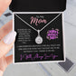 Jewelry To My Mom, Wherever I go, whatever I do, whomever I love, I never doubt that I owe it all to you. - dazzling Eternal Hope Necklace GiftsByJeff Gifts By Jeff Pittsburgh PA