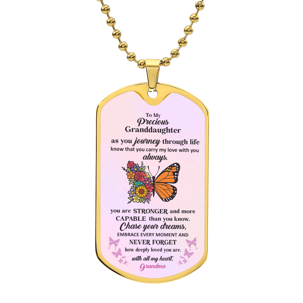 Jewelry To My Precious Granddaughter, Love Grandma - You are stronger and more capable than you know. GiftsByJeff Gifts By Jeff Pittsburgh PA