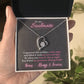 Jewelry To My Soulmate  - So when you wear it, day or night, You'll feel my presence, shining bright. ~ Forever Love Necklace GiftsByJeff Gifts By Jeff Pittsburgh PA