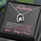 Jewelry To My Soulmate  - So when you wear it, day or night, You'll feel my presence, shining bright. ~ Forever Love Necklace GiftsByJeff Gifts By Jeff Pittsburgh PA