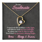 Jewelry To My Soulmate  - So when you wear it, day or night, You'll feel my presence, shining bright. ~ Forever Love Necklace GiftsByJeff Gifts By Jeff Pittsburgh PA