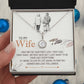 Jewelry To My Wife, I'd Find You Sooner, And Love You Longer - Dazzling Eternal Hope Necklace GiftsByJeff Gifts By Jeff Pittsburgh PA