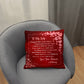 Jewelry To My Wife - Personalized Pillow - I Squeezed It Really Tight. You'll Feel My Love Within It, - Classic Throw Pillow GiftsByJeff Gifts By Jeff Pittsburgh PA