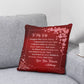 Jewelry To My Wife - Personalized Pillow - I Squeezed It Really Tight. You'll Feel My Love Within It, - Classic Throw Pillow GiftsByJeff Gifts By Jeff Pittsburgh PA