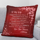 Jewelry To My Wife - Personalized Pillow - I Squeezed It Really Tight. You'll Feel My Love Within It, - Classic Throw Pillow GiftsByJeff Gifts By Jeff Pittsburgh PA