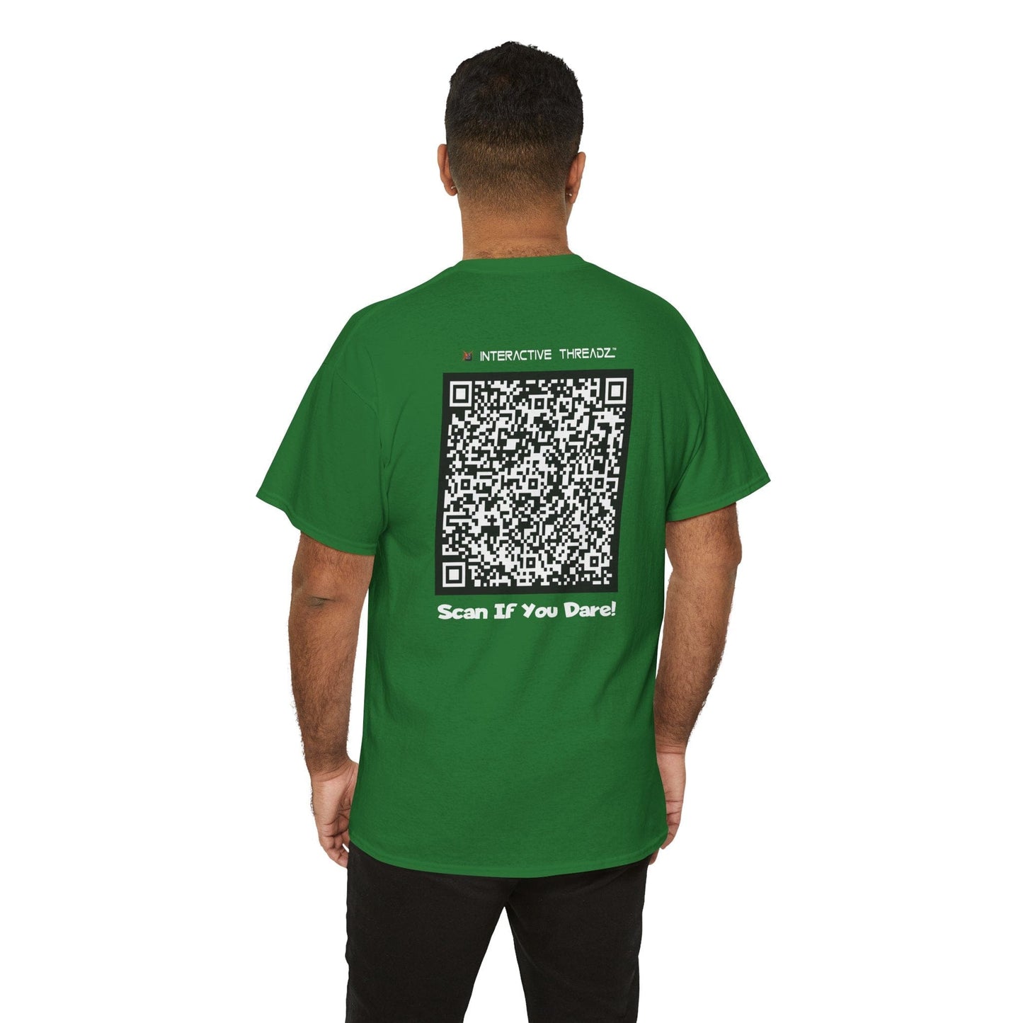 T-Shirt Turf Green / S Ladies Do You Like BBQ? - QR Code Shirt - Gildan 5000 Unisex T-shirt GiftsByJeff Gifts By Jeff Pittsburgh PA