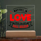 Jewelry Why Fall In Love ~ Acrylic Square Plaque GiftsByJeff Gifts By Jeff Pittsburgh PA