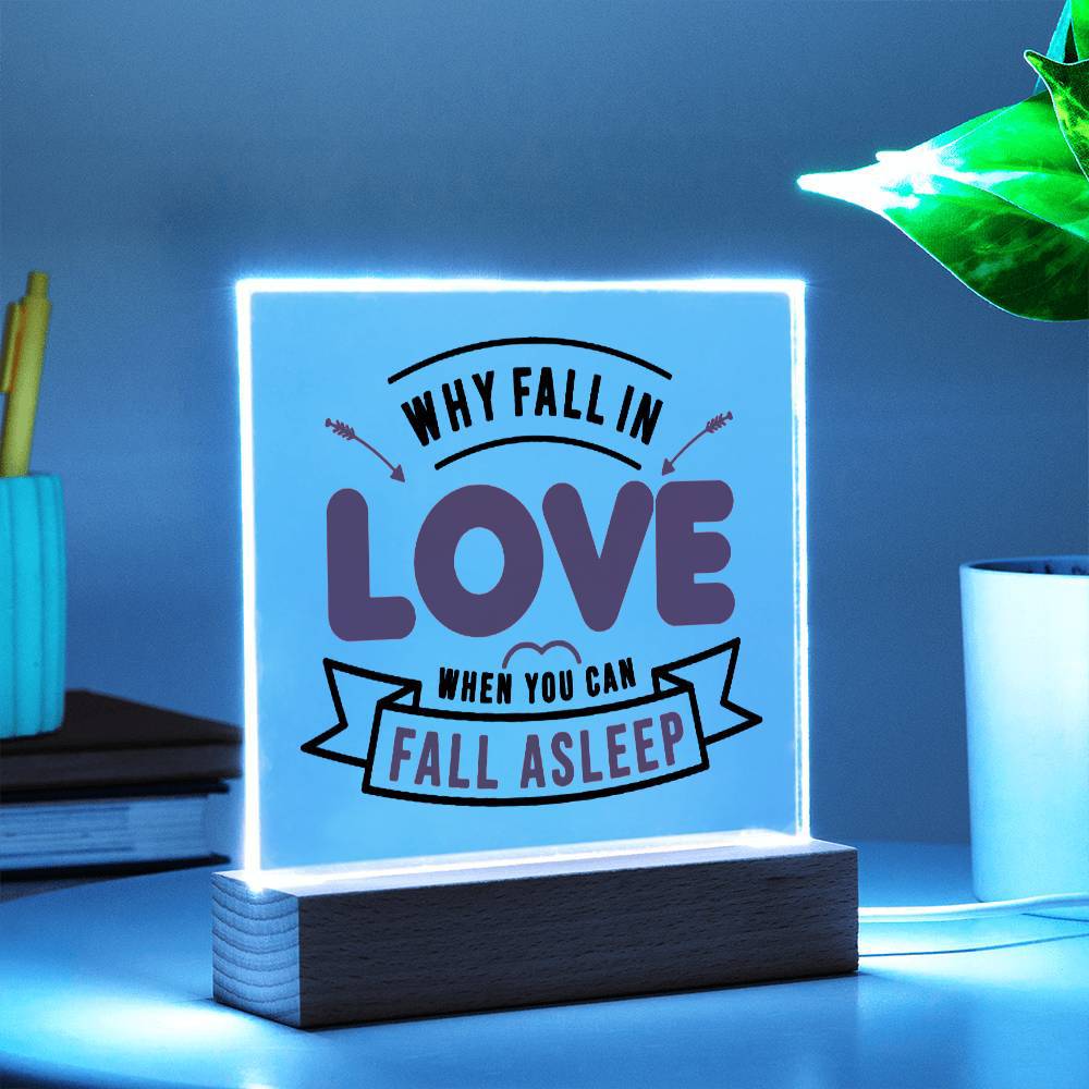 Jewelry Why Fall In Love ~ Acrylic Square Plaque GiftsByJeff Gifts By Jeff Pittsburgh PA