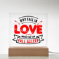 Jewelry Why Fall In Love ~ Acrylic Square Plaque GiftsByJeff Gifts By Jeff Pittsburgh PA