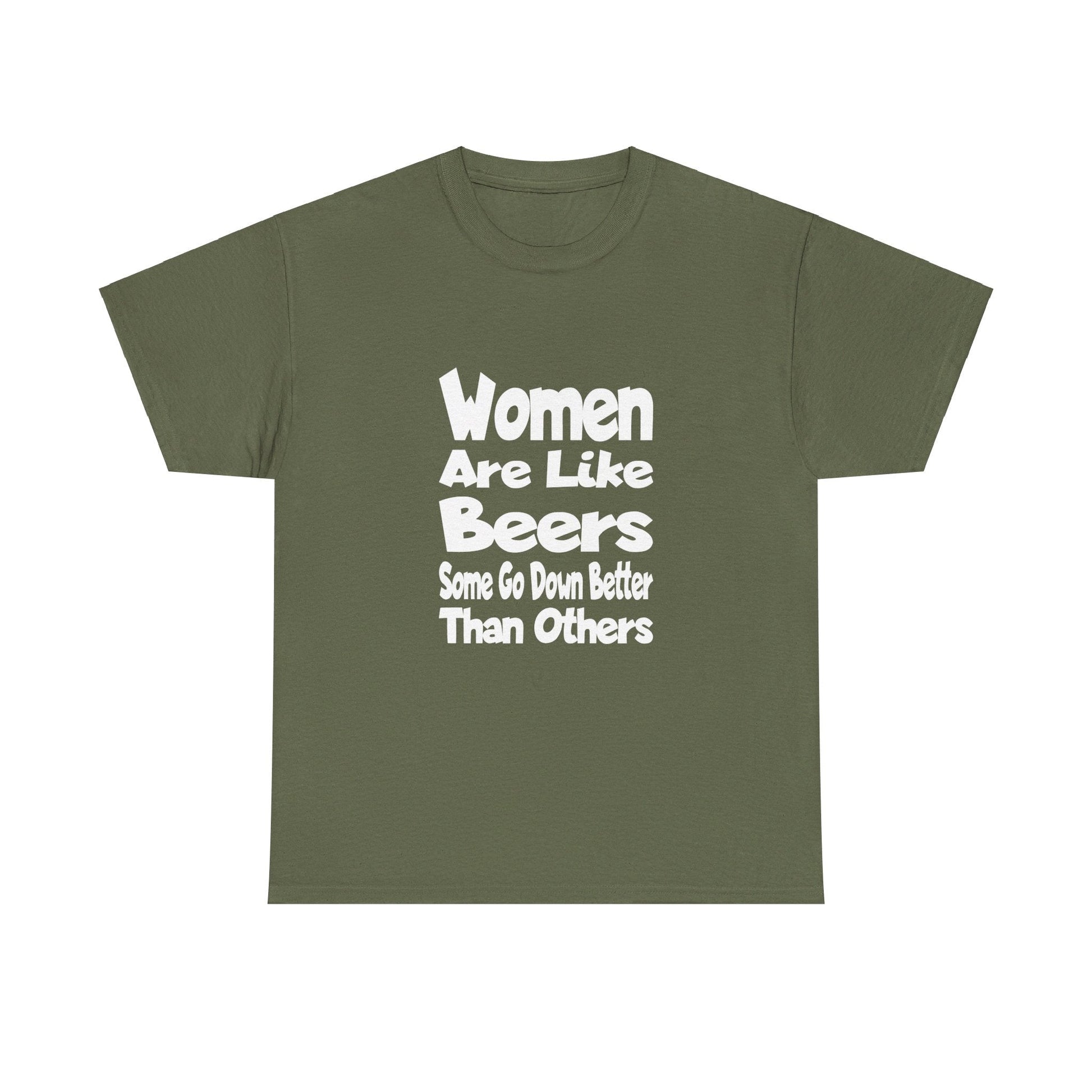 T-Shirt Women Are Like Beers - Gildan 5000 Unisex T-shirt GiftsByJeff Gifts By Jeff Pittsburgh PA