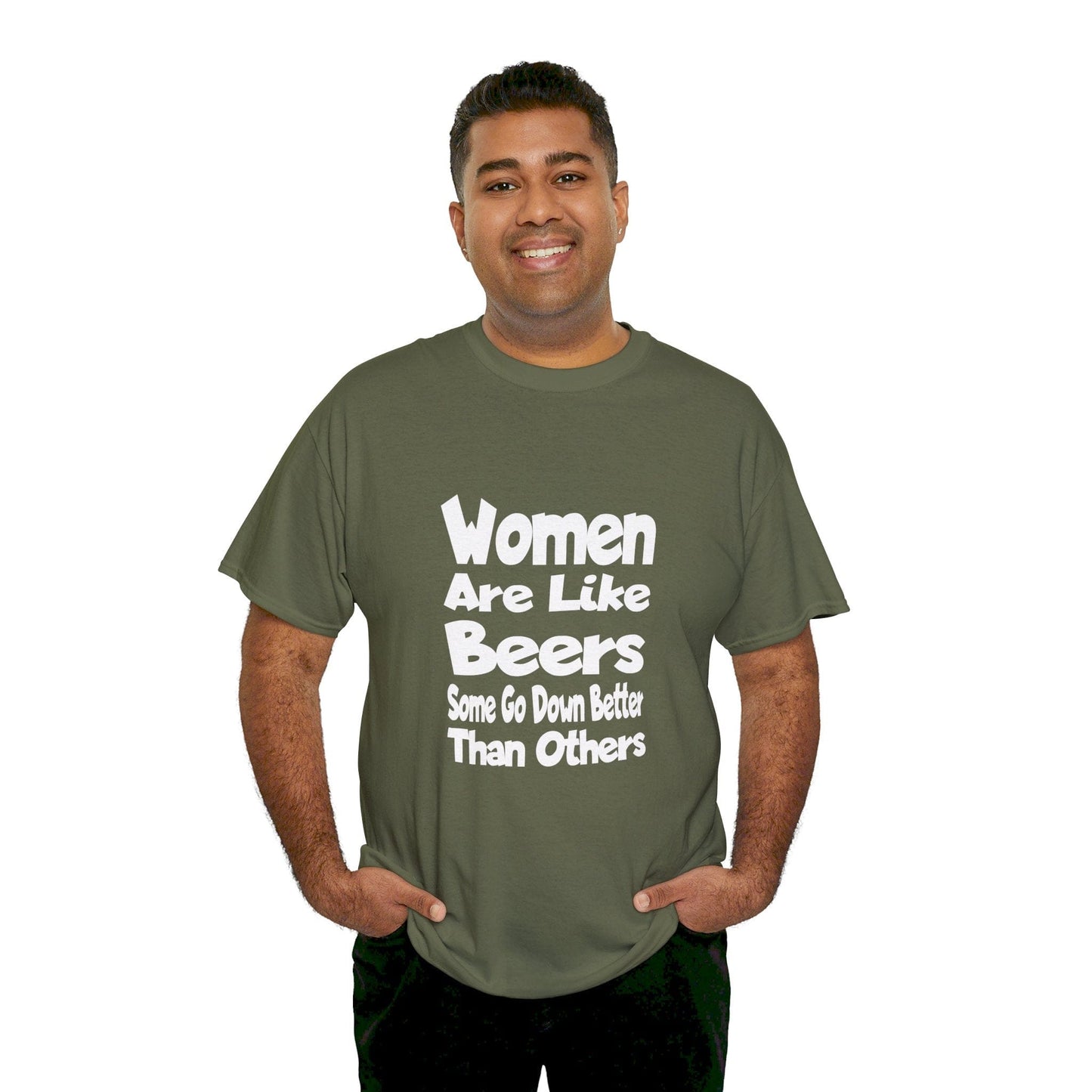 T-Shirt Women Are Like Beers - Gildan 5000 Unisex T-shirt GiftsByJeff Gifts By Jeff Pittsburgh PA