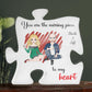 Jewelry You Are The Missing Piece To My Heart ~ Personalized Acrylic Puzzle Piece GiftsByJeff Gifts By Jeff Pittsburgh PA